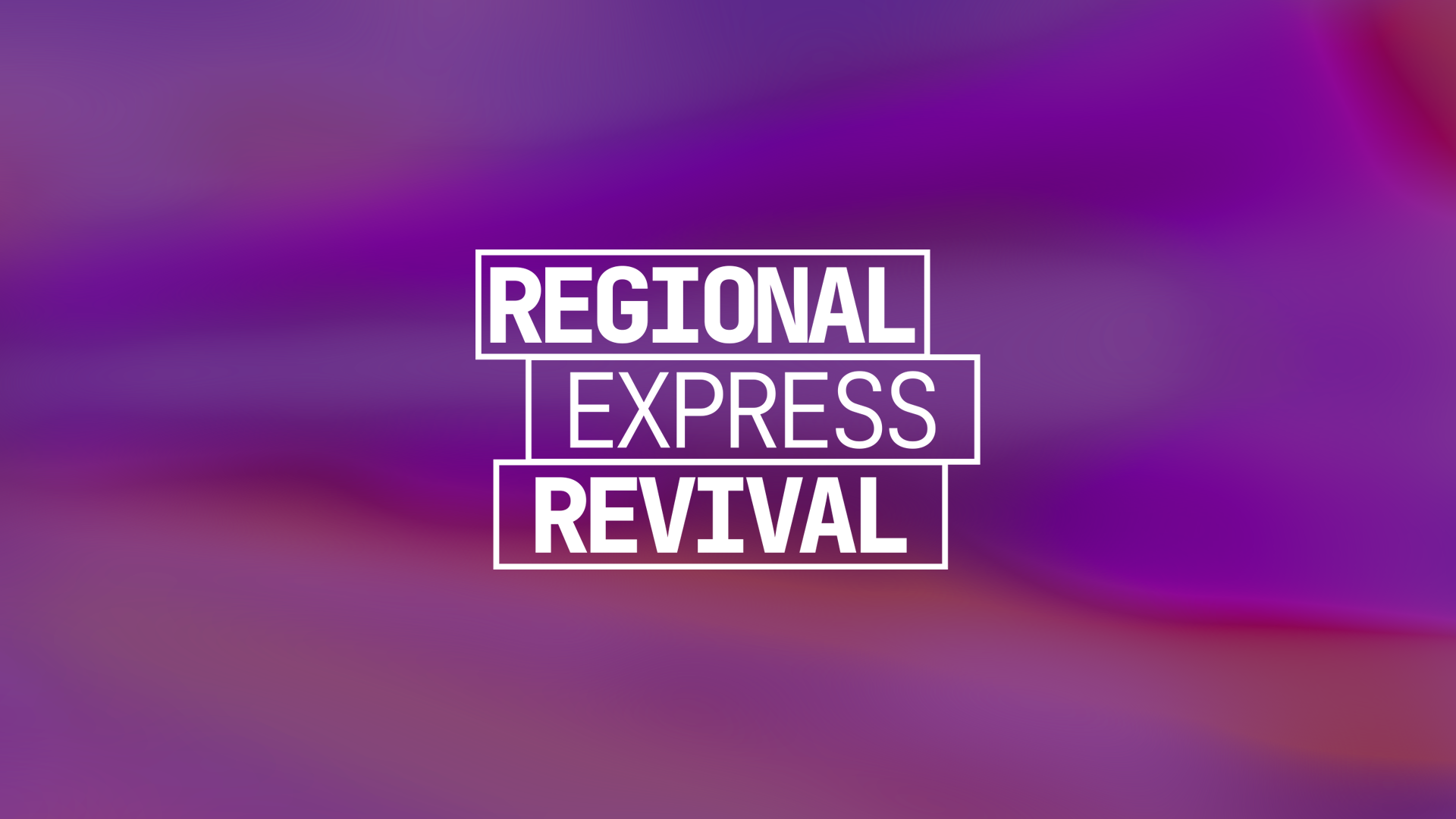 Logo of the Regional Express Revival project